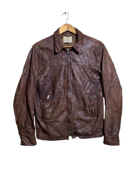 United Arrows 🔥UTD ARROW SHEEPSKIN LEATHER BIKER JACKETS