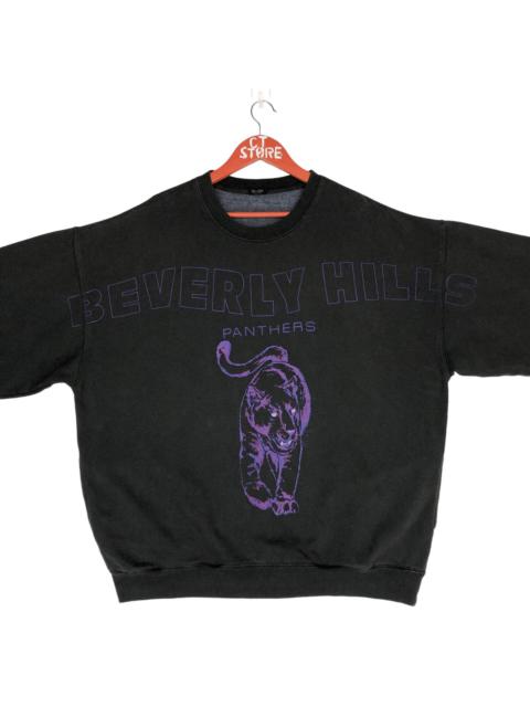 Other Designers Beverly Hills - Beverly Hills Panthers Sweatshirt Crew Big Logo