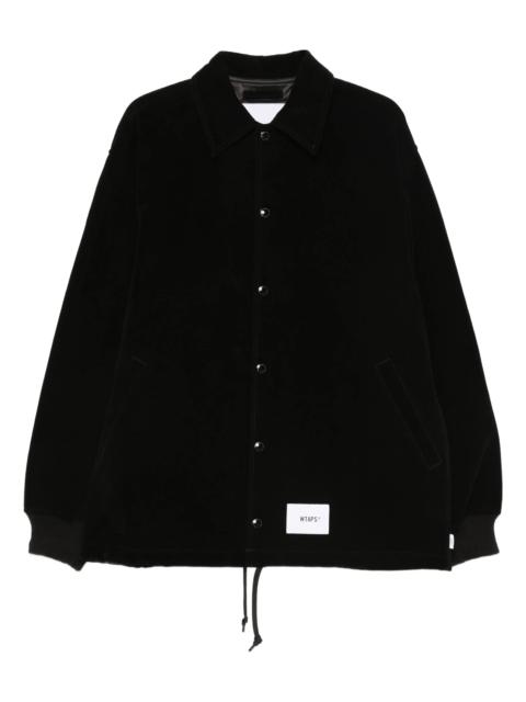 WTAPS faux-suede jacket
