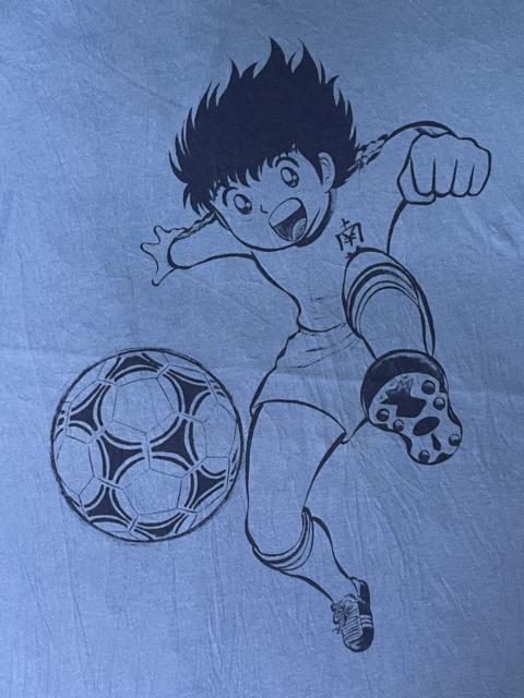 Other Designers Very Rare - Vintage anime Captain Tsubasa road to 2002 Tee Manga