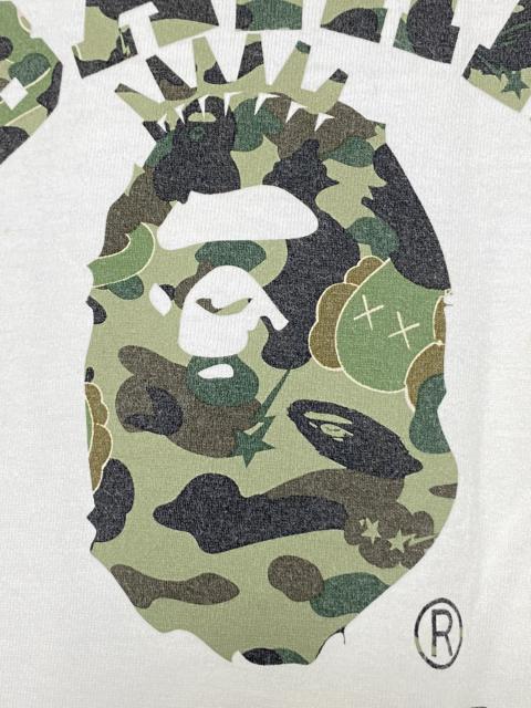 A BATHING APE® OG Bape Sta x Kaws College Tees