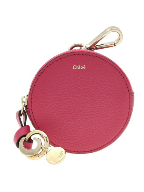 Chloé Chloe Alphabet Leather Coin Purse