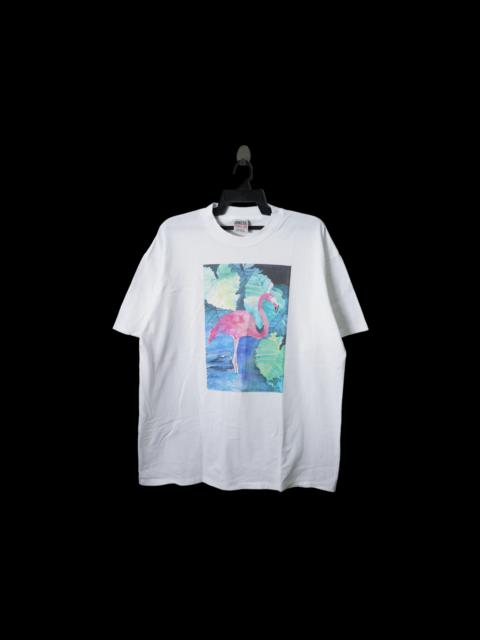 Other Designers Vintage - Vintage Art Like Water Color Painting Single Stitch Tee, USA