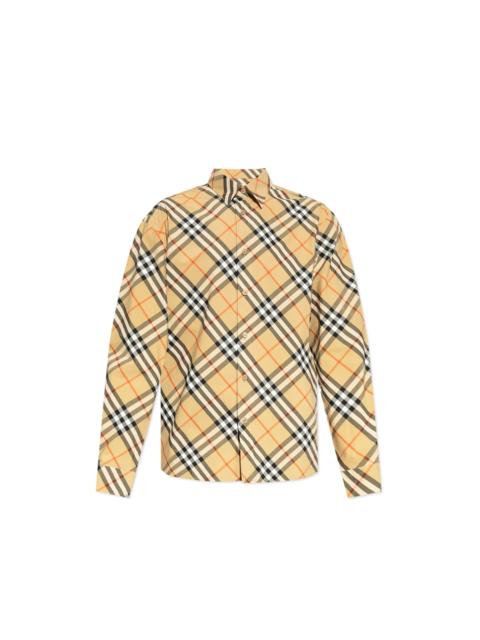 Burberry Burberry Checked Plaid Shirt Men