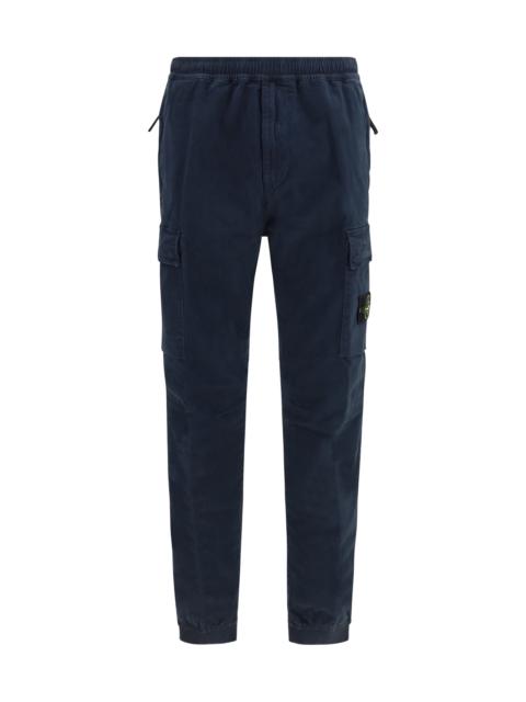 Stone Island Stone Island Cargo Pants Navy Blue Men