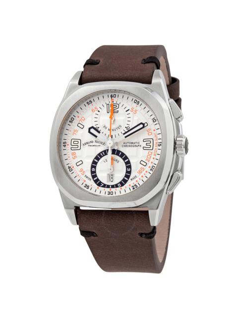Other Designers Armand Nicolet JH9 Chronograph Automatic Silver Dial Men's Watch A668HAA-AO-PK4140TM