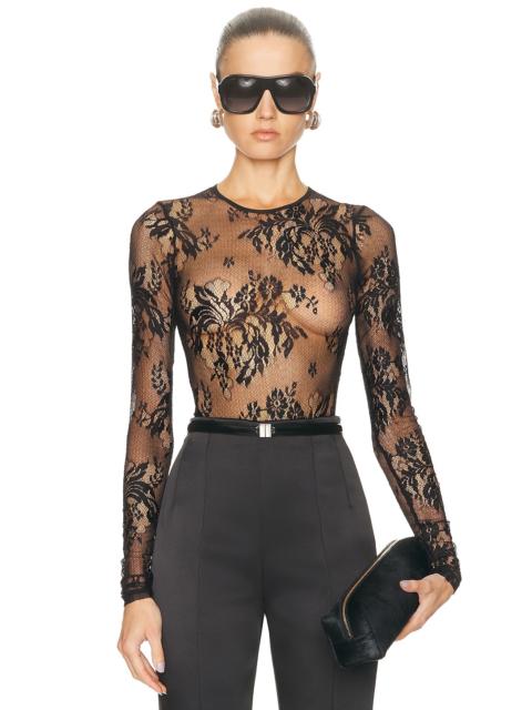 WARDROBE.NYC Evening Lace Bodysuit