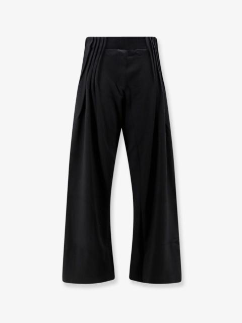 Dries Van Noten Dries Van Noten Hamesa Bis Cotton Trousers Black