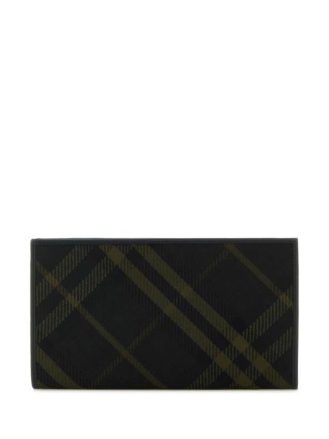 Burberry Burberry Men Printed E-Canvas Wallet
