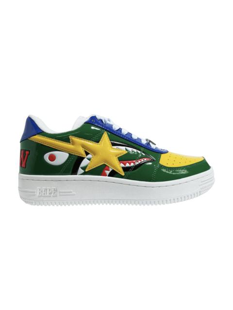 A BATHING APE® Bapesta Low M2 'Green Shark Face'