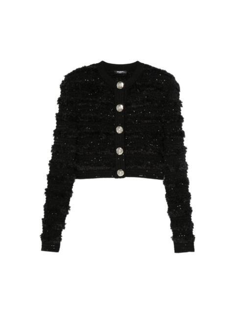 Balmain Tweed Cardigan