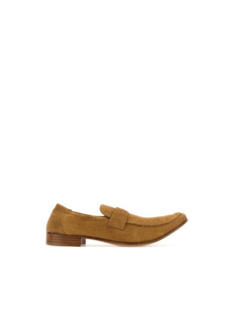 Maison Margiela MM6 MAISON MARGIELA Brown Suede Loafers New & Authentic (Men