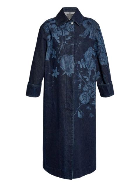 Erdem floral-print coat