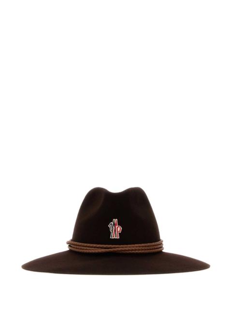 Moncler Grenoble Moncler Grenoble Women Dark Brown Felt Hat