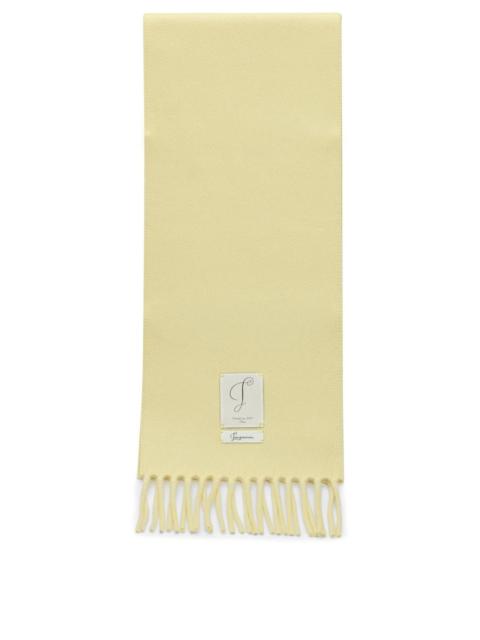 JACQUEMUS Jacquemus "L'Echarpe Cavallo" Fringed Scarf