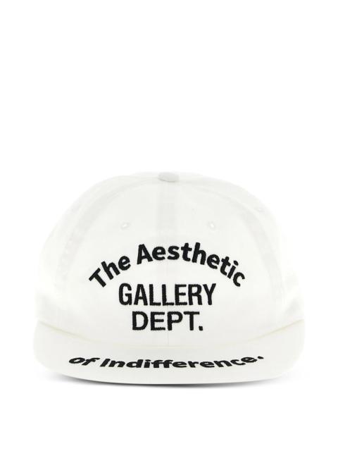 GALLERY DEPT. Gallery Dept. Aesthetic Of Indifference Embroidered Cap