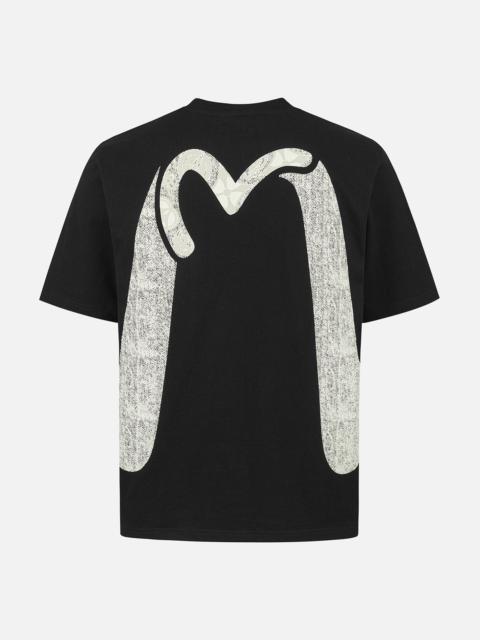 EVISU Weathered Seagull Daicock Print Regular Fit T-shirt