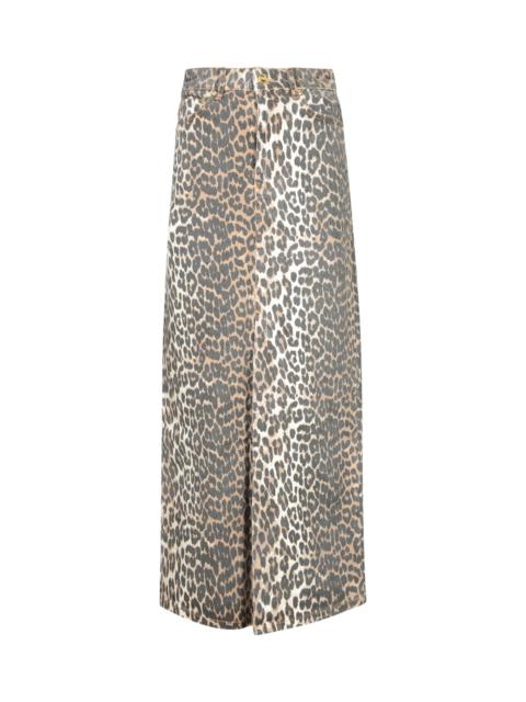 GANNI Skirt With Maxi Slit