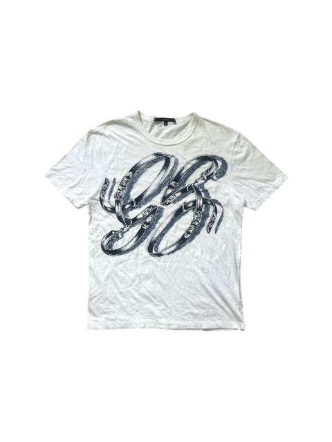GUCCI Gucci GG blue belt T shirt