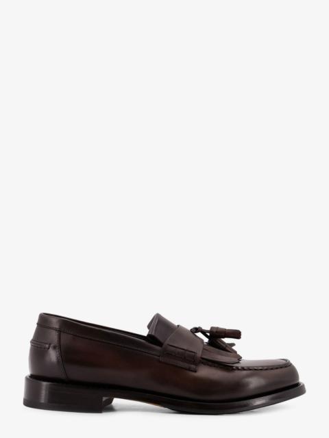 Other Designers Doucal'S Leather Loafers With Tassels