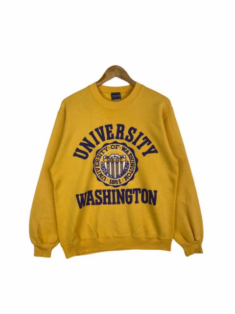 Other Designers Vintage - VINTAGE WASHINGTON OF UNIVERSITY BIG LOGO SWEATSHIRT