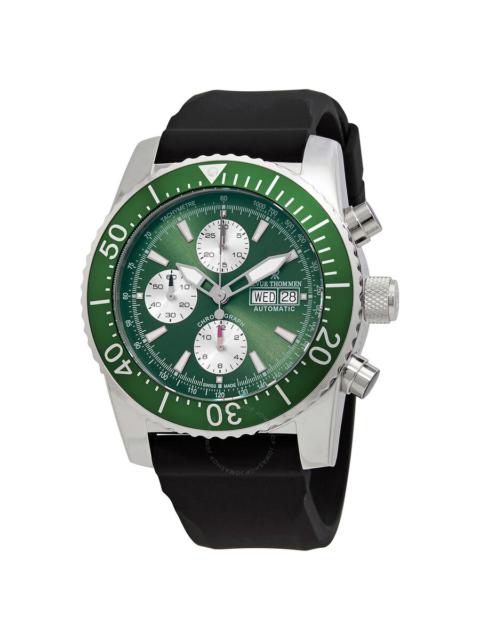 Other Designers Revue Thommen Diver Chronograph Automatic Green Dial Men's Watch 17030.6531