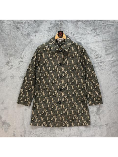 Other Designers Designer - KUNIO SATO COLLECTION ANIMAL PRINTED COAT #6173-51