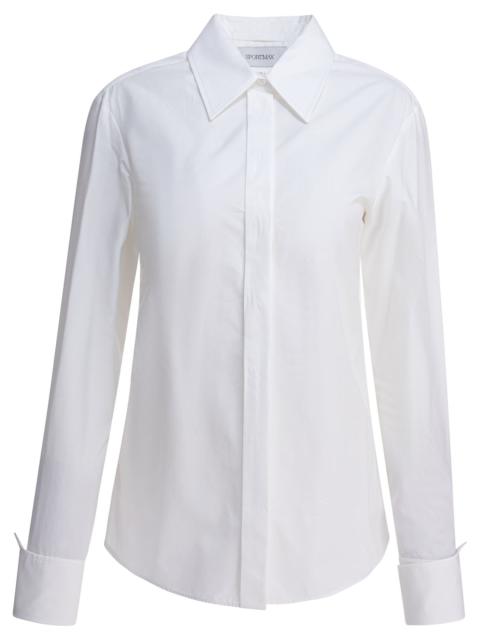 Other Designers Max Mara Sportmax "oste" Cotton Shirt