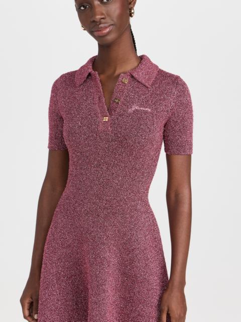 GANNI Sparkle Doubleface Mini Dress