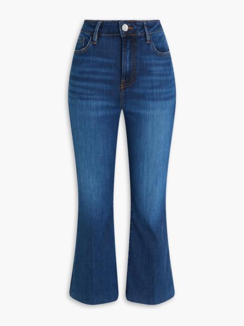FRAME Le Crop Mini Boot cropped high-rise bootcut jeans