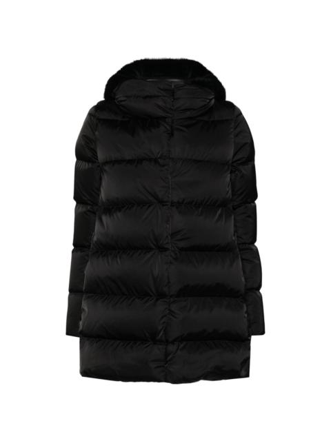 Herno detachable-hood padded jacket