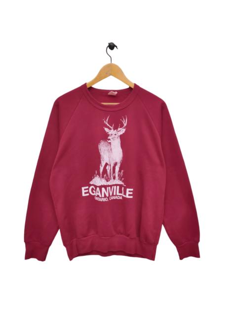 Other Designers Vintage - 90s Eganville Ontario Canada Raglan Sweatshirt