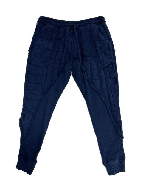 Greg Lauren $950 Greg Lauren SAMPLE Stitchwork 50/50 Pants