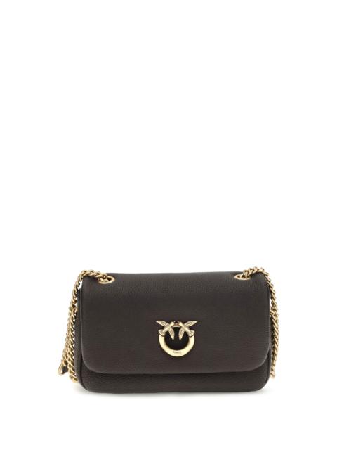 PINKO Pinko Medium Love Bag Click Soft Horizontal Shoulder Bag Brown