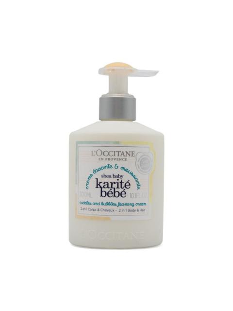 Other Designers L'Occitane Shea Baby Karite Bebe Cuddles and Bubbles Foaming Cream 2 in 1