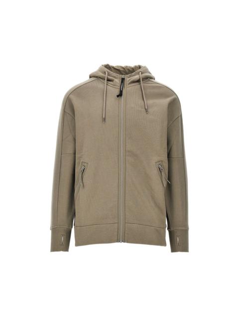 C.P. Company Cp Company Cotton Full-zip Hoodie Green Men