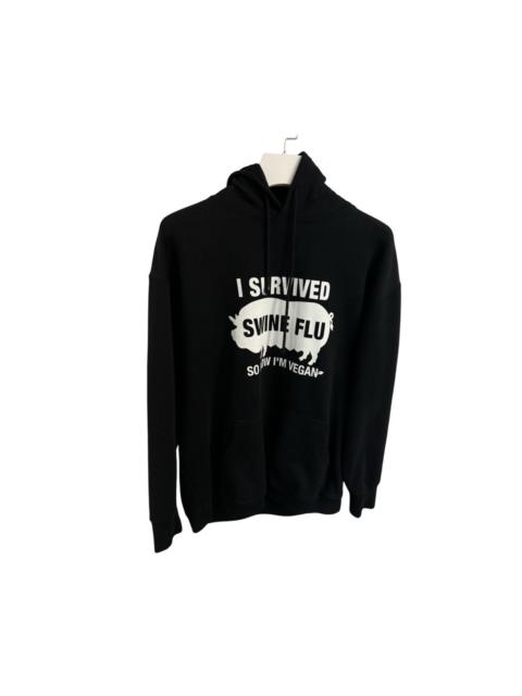 VETEMENTS Swine flu mask hoodie