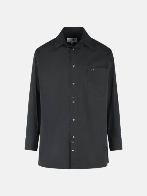 MM6 Maison Margiela BLACK COTTON SHIRT
