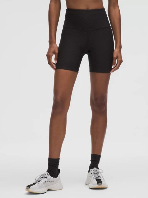 lululemon 3D Jacquard Diamond Train High-Rise Short 6"