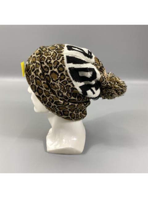 Other Designers Japanese Brand - eopard Snow Cap Beanie Hat-#BN1112
