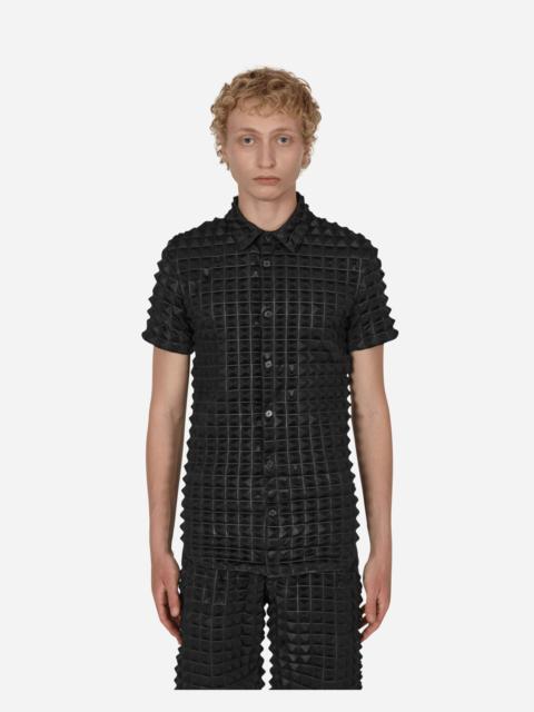 Kanghyuk 2.5 Pyramid Embossed Shirt Black