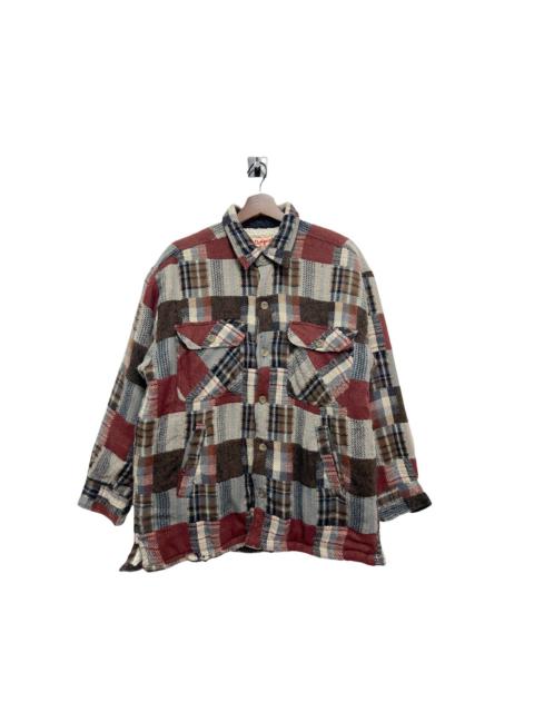 Other Designers Vintage Dodgest Puffer Flannel Oversized