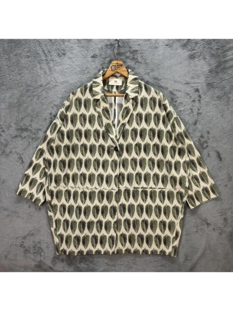 Other Designers Free Nature - STARROOM LEAF PRINTED BIG SIZE CARDIGAN / JACKET #5700-203