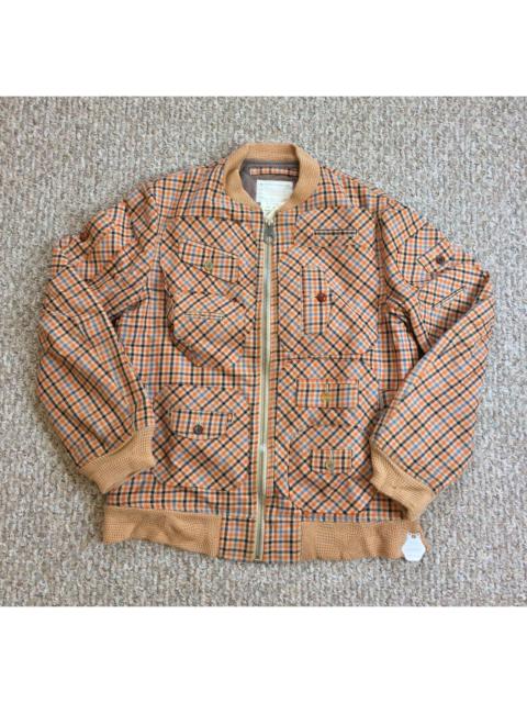 Maison MIHARAYASUHIRO Mihara Yasuhiro Plaid Many Pockets Bomber Jacket