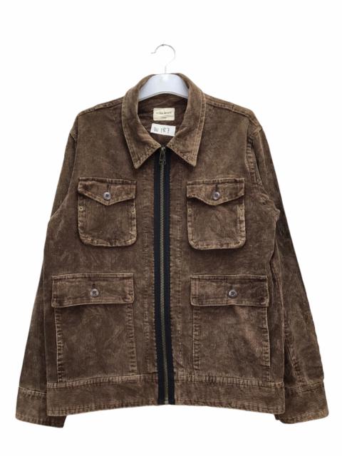 Other Designers Vintage - Vintage Work Plan Four Pocket Velvet Jacket