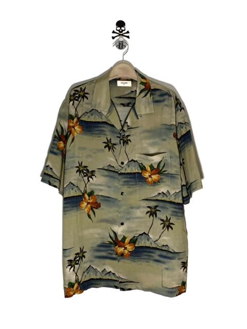 CELINE Celine island-style short-sleeved shirt