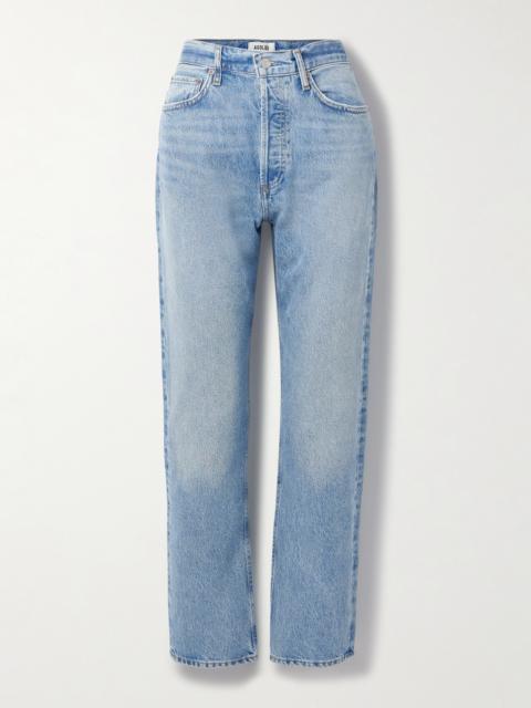 AGOLDE '90s Pinch Waist High-rise Straight-leg Organic Jeans