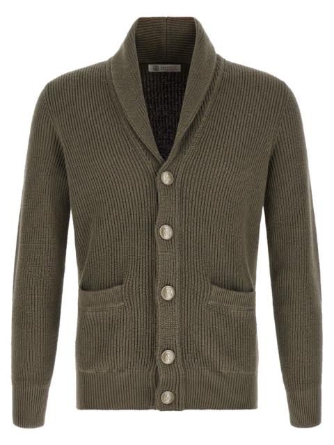 Brunello Cucinelli Brunello Cucinelli Men Malfilé Cotton Cardigan