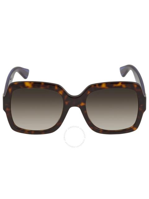 GUCCI Gucci Brown Square Ladies Sunglasses GG0036SN 004 54