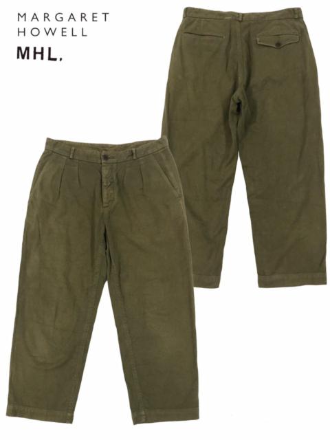 Vintage - Margaret Howell Casual Green Cropped Pants
